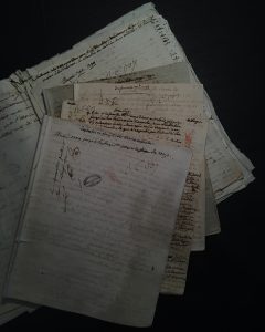 The Letters as a collection of manuscript notebooks